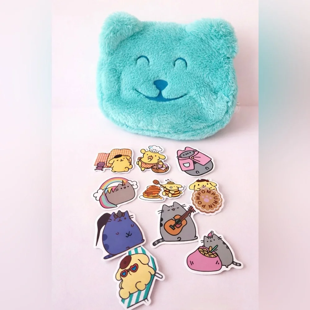 SugarBear‎ Plush Pouch with Stickers